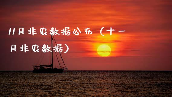11月非农数据公布（十一月非农数据）