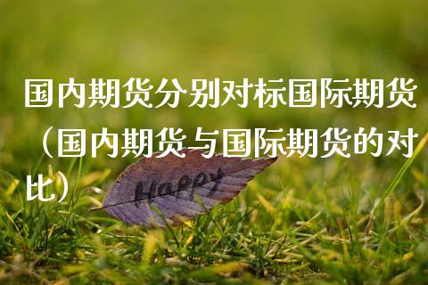 国内期货分别对标国际期货（国内期货与国际期货的对比）