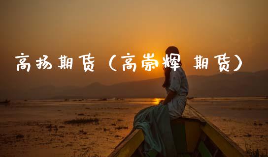 高扬期货（高崇辉 期货）