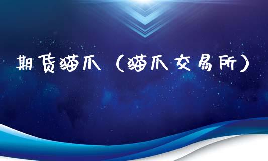 期货猫爪（猫爪交易所）