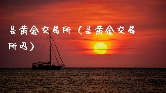 是黄金交易所（是黄金交易所吗）