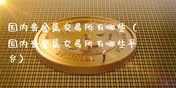国内贵金属交易所有哪些（国内贵金属交易所有哪些平台）