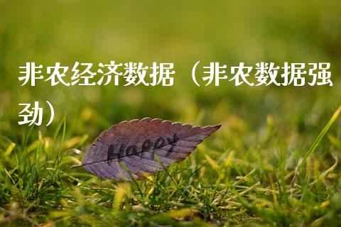 非农经济数据（非农数据强劲）