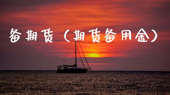 备期货（期货备用金）