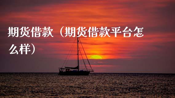 期货借款（期货借款平台怎么样）