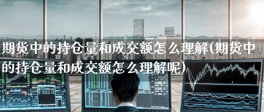 期货中的持仓量和成交额怎么理解(期货中的持仓量和成交额怎么理解呢)
