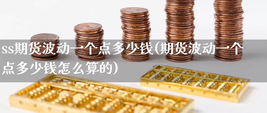 ss期货波动一个点多少钱(期货波动一个点多少钱怎么算的)