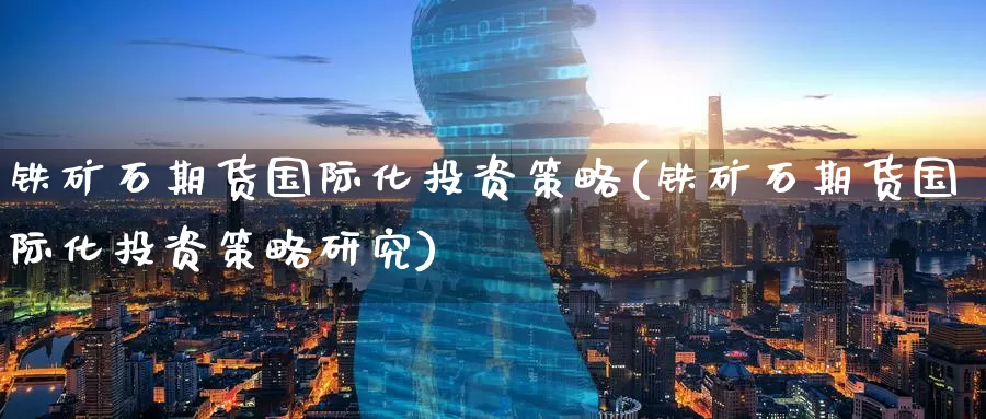 铁矿石期货国际化投资策略(铁矿石期货国际化投资策略研究)