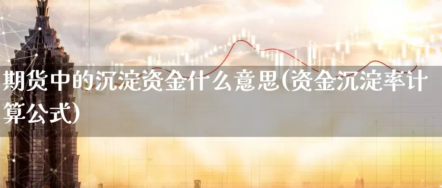 期货中的沉淀资金什么意思(资金沉淀率计算公式)