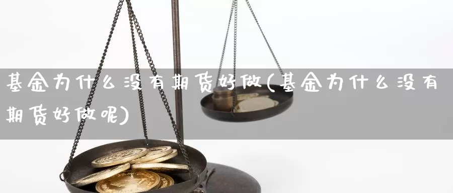 基金为什么没有期货好做(基金为什么没有期货好做呢)