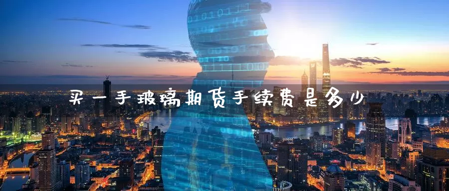 买一手玻璃期货手续费是多少