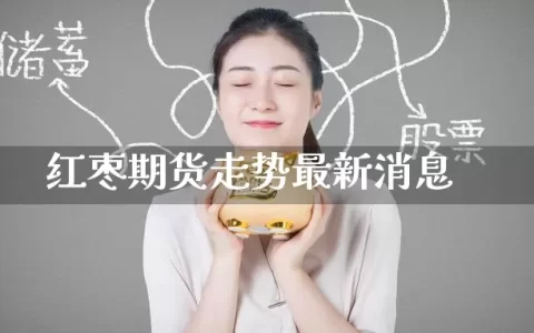 红枣期货走势最新消息