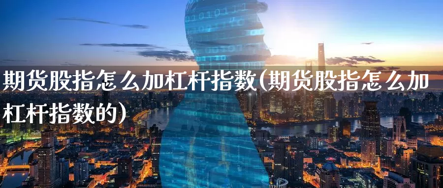 期货股指怎么加杠杆指数(期货股指怎么加杠杆指数的)