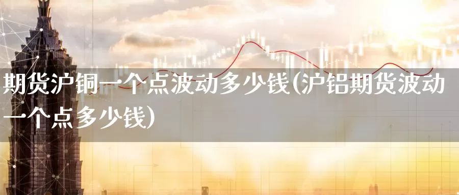 期货沪铜一个点波动多少钱(沪铝期货波动一个点多少钱)