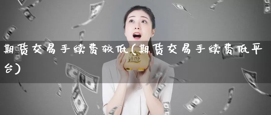 期货交易手续费较低(期货交易手续费低平台)