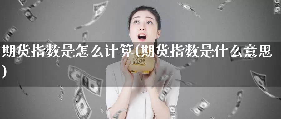 期货指数是怎么计算(期货指数是什么意思)
