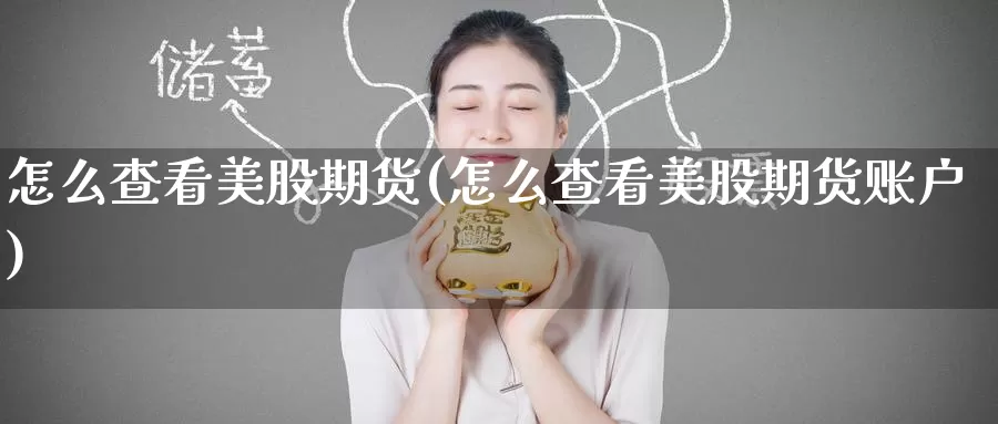 怎么查看美股期货(怎么查看美股期货账户)