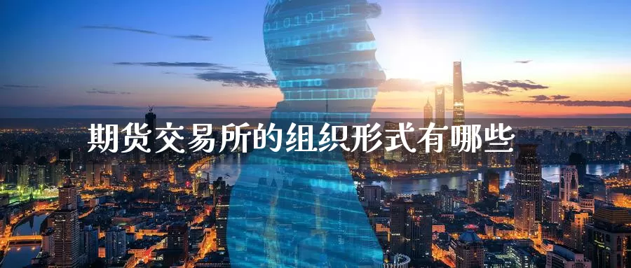 期货交易所的组织形式有哪些