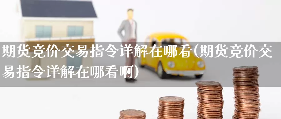 期货竞价交易指令详解在哪看(期货竞价交易指令详解在哪看啊)