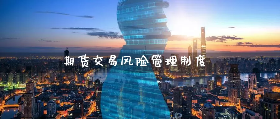 期货交易风险管理制度