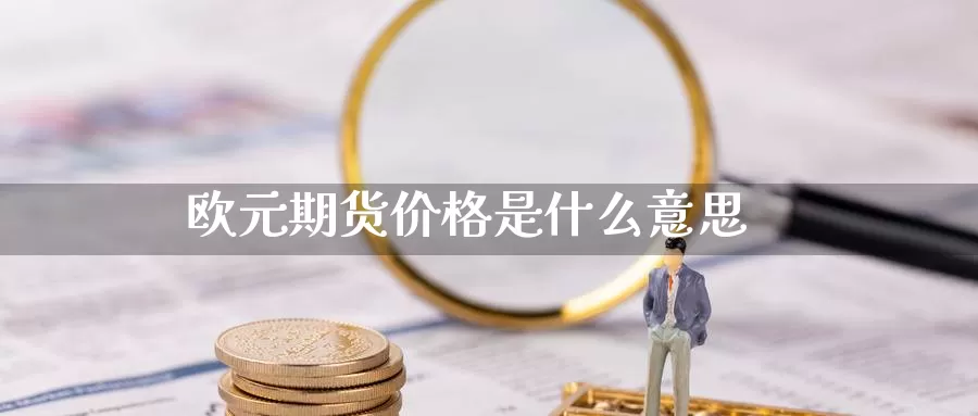 欧元期货价格是什么意思