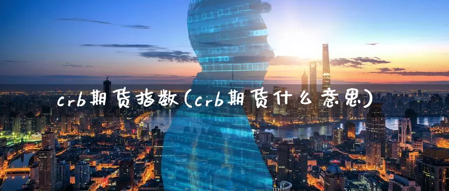 crb期货指数(crb期货什么意思)