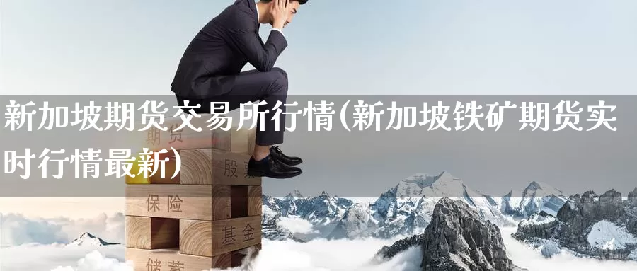 新加坡期货交易所行情(新加坡铁矿期货实时行情最新)