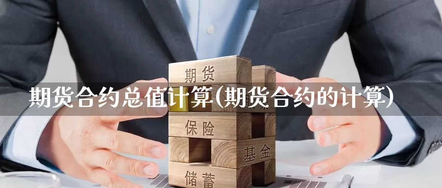 期货合约总值计算(期货合约的计算)