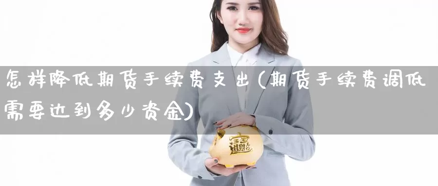 怎样降低期货手续费支出(期货手续费调低需要达到多少资金)