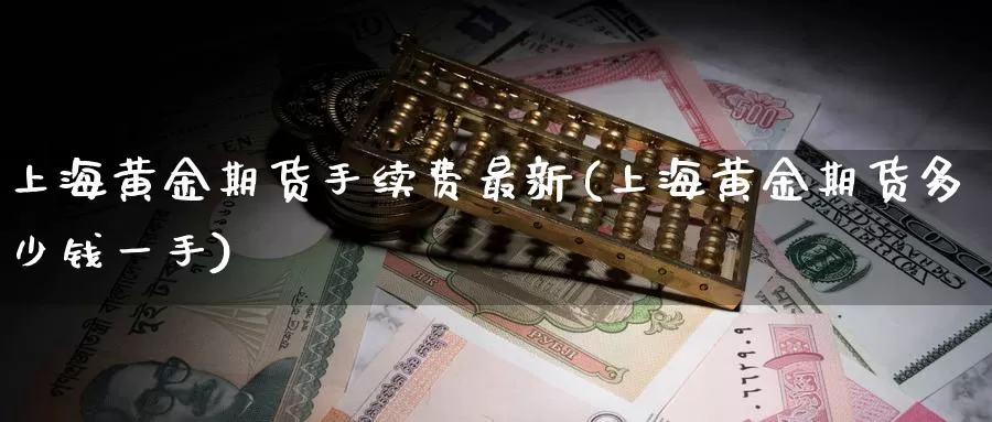 上海黄金期货手续费最新(上海黄金期货多少钱一手)