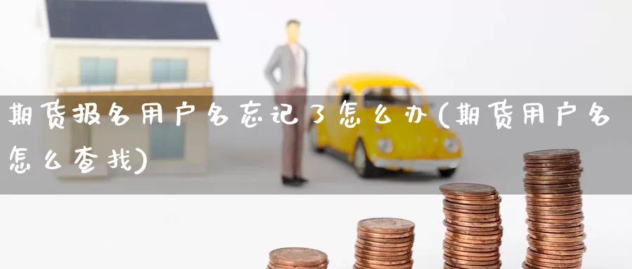 期货报名用户名忘记了怎么办(期货用户名怎么查找)