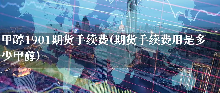 甲醇1901期货手续费(期货手续费用是多少甲醇)