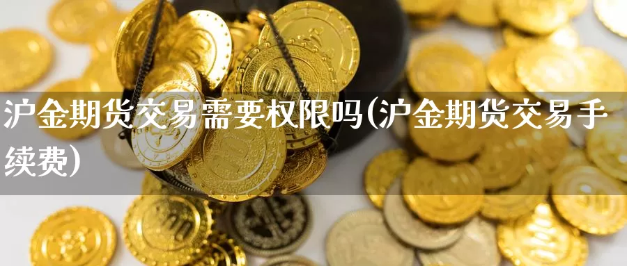 沪金期货交易需要权限吗(沪金期货交易手续费)