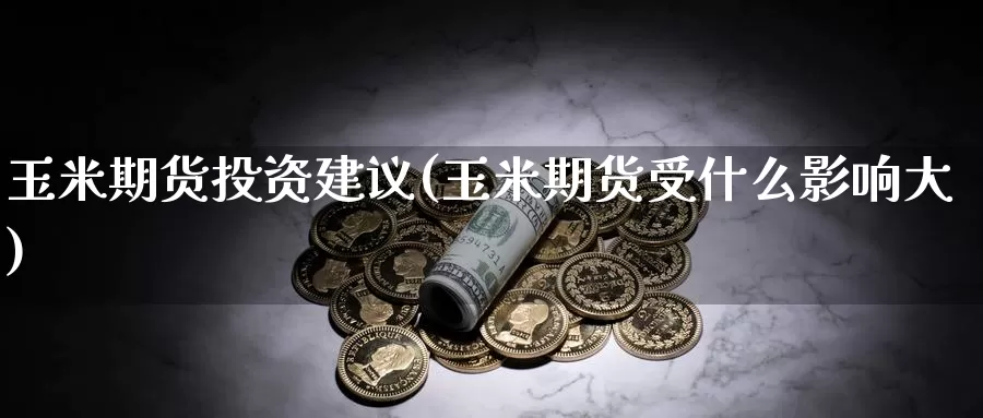 玉米期货投资建议(玉米期货受什么影响大)