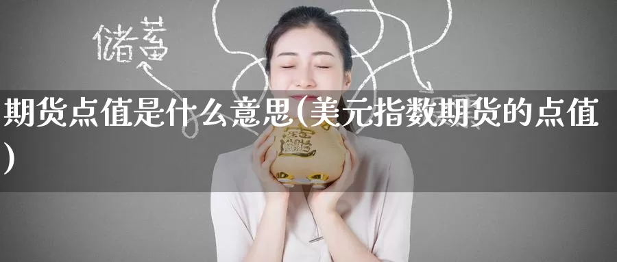期货点值是什么意思(美元指数期货的点值)