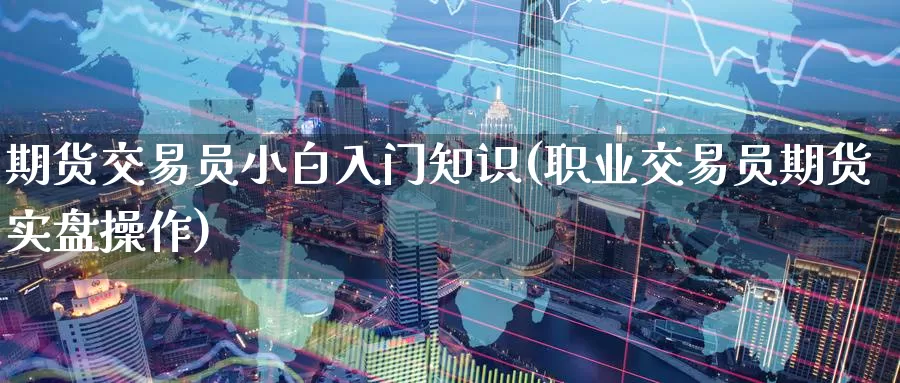 期货交易员小白入门知识(职业交易员期货实盘操作)