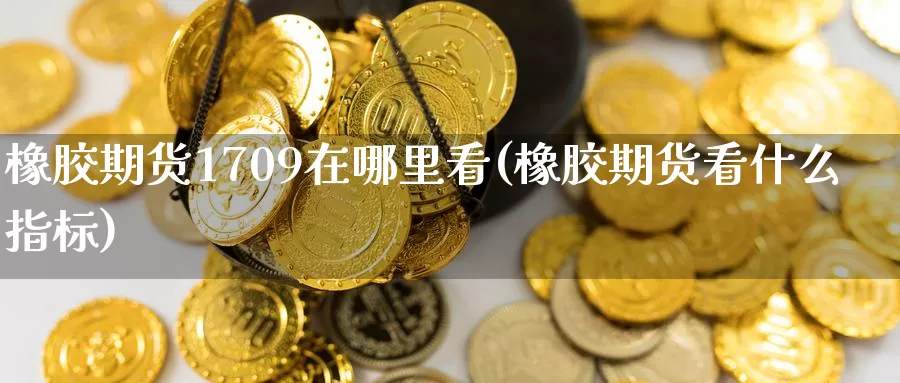 橡胶期货1709在哪里看(橡胶期货看什么指标)