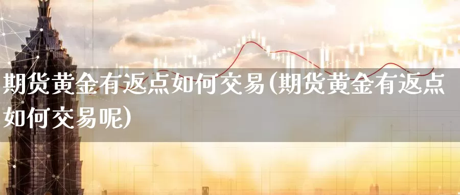 期货黄金有返点如何交易(期货黄金有返点如何交易呢)