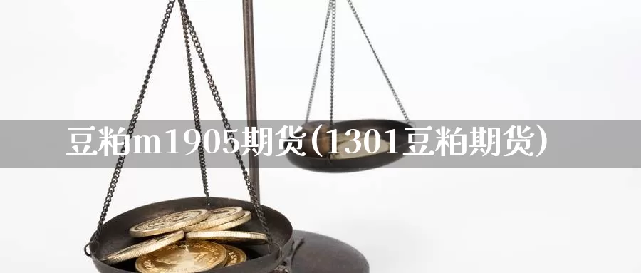 豆粕m1905期货(1301豆粕期货)
