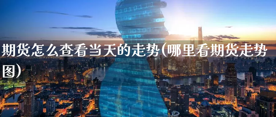 期货怎么查看当天的走势(哪里看期货走势图)