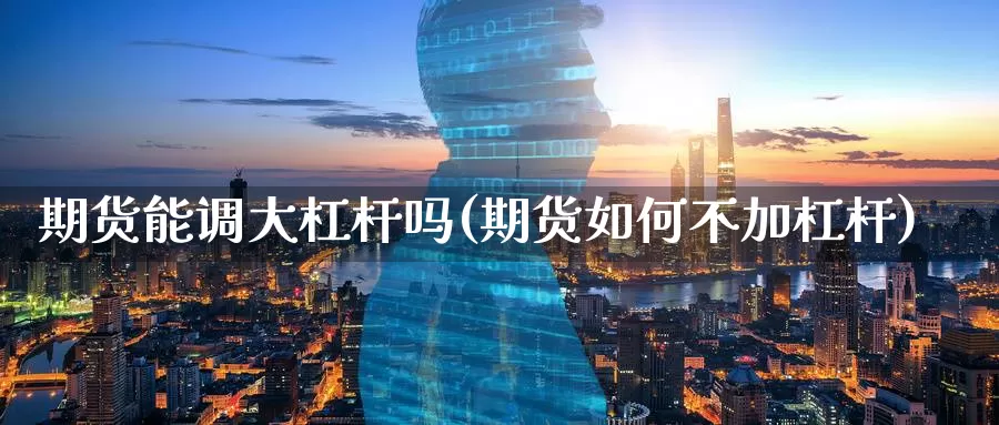 期货能调大杠杆吗(期货如何不加杠杆)