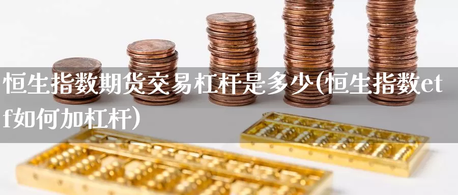 恒生指数期货交易杠杆是多少(恒生指数etf如何加杠杆)