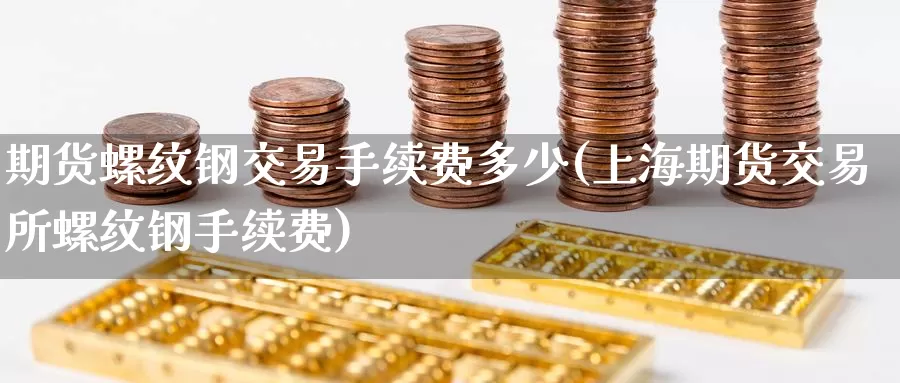期货螺纹钢交易手续费多少(上海期货交易所螺纹钢手续费)