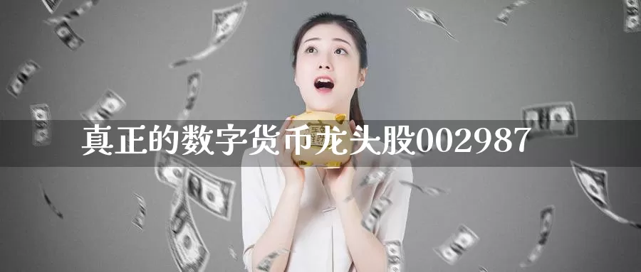 真正的数字货币龙头股002987