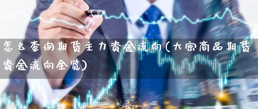 怎么查询期货主力资金流向(大宗商品期货资金流向全览)
