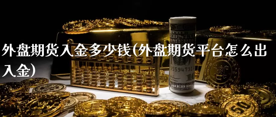 外盘期货入金多少钱(外盘期货平台怎么出入金)