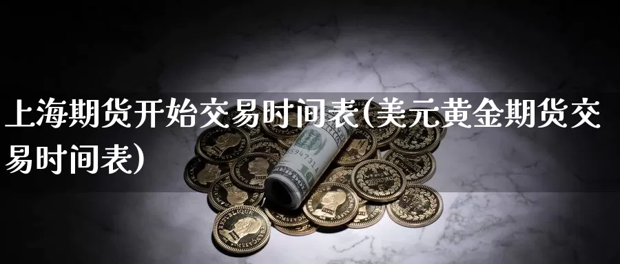 上海期货开始交易时间表(美元黄金期货交易时间表)