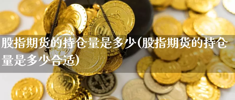 股指期货的持仓量是多少(股指期货的持仓量是多少合适)