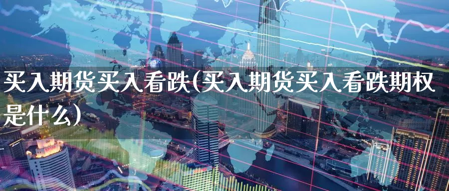 买入期货买入看跌(买入期货买入看跌期权是什么)