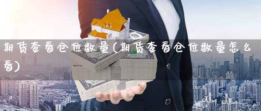 期货查看仓位数量(期货查看仓位数量怎么看)